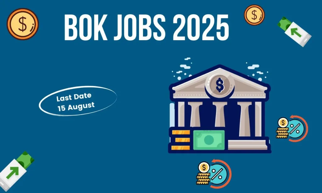 BOK Jobs 2025 