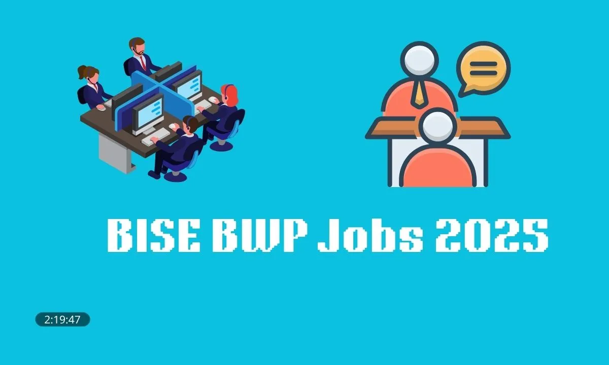 BISE BWP Jobs 2025