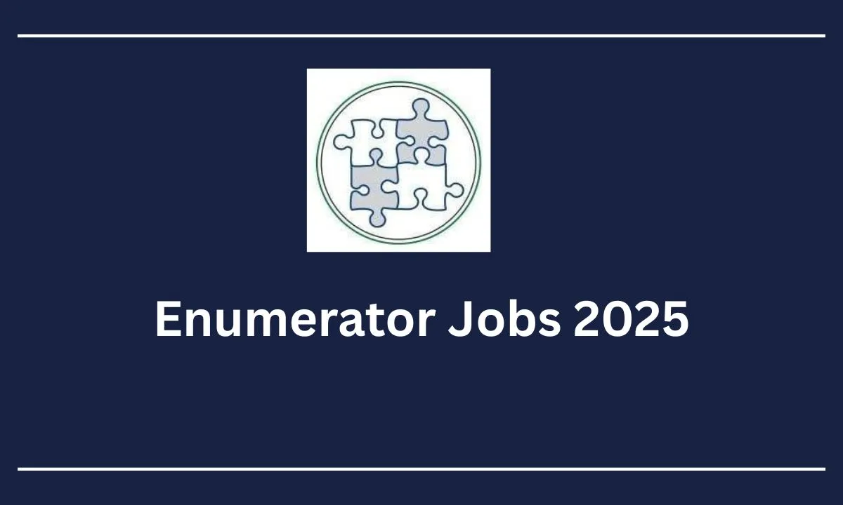 Enumerator Jobs 2025