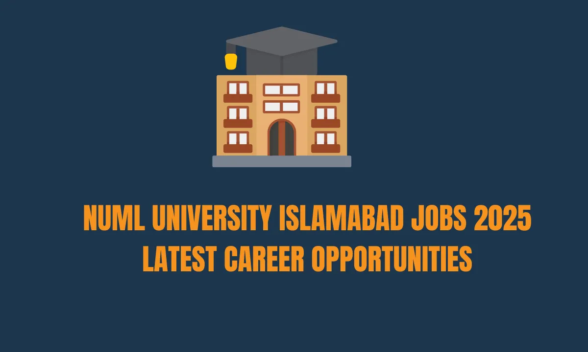 NUML University Islamabad Jobs 2025