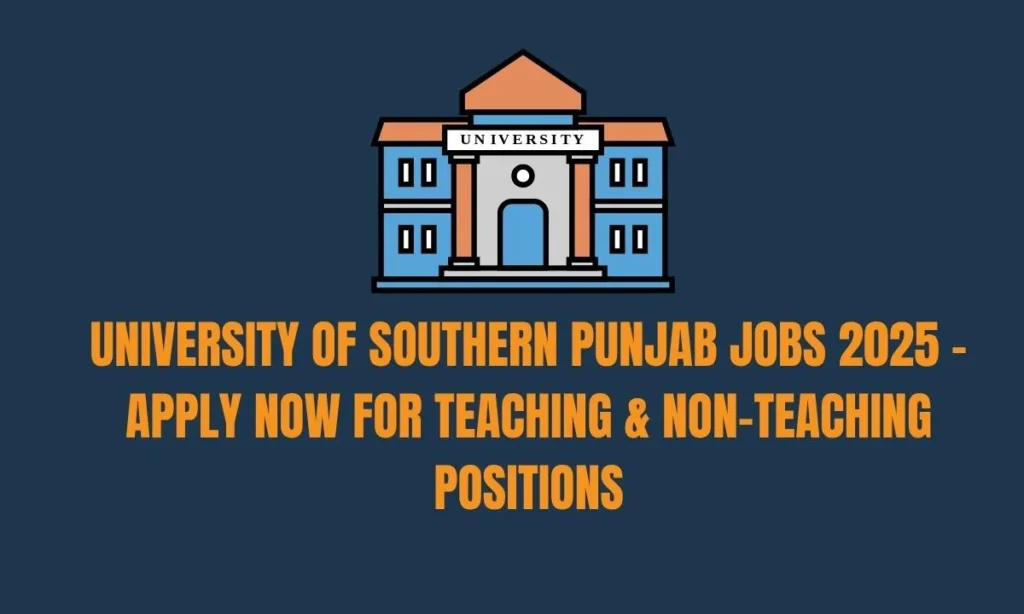 University of Southern Punjab Jobs 2025